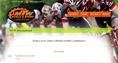 Desktop Screenshot of cyklomtw.cz