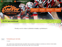 Tablet Screenshot of cyklomtw.cz